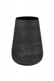 VASE METAL MATT BLACK